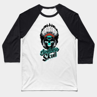 IndianSkull Baseball T-Shirt